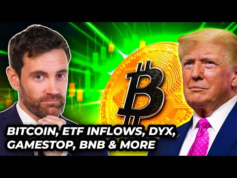 Crypto News: BTC ETF Inflows, GameStop, Trump, BNB, KAS & MORE!