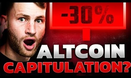 -30% Altcoin DROP In The Next 10 Days? (Do This Now!)