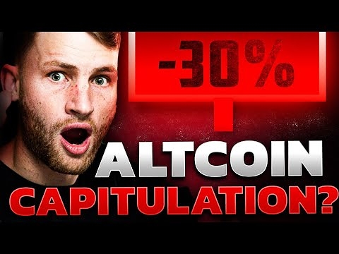 -30% Altcoin DROP In The Next 10 Days? (Do This Now!)