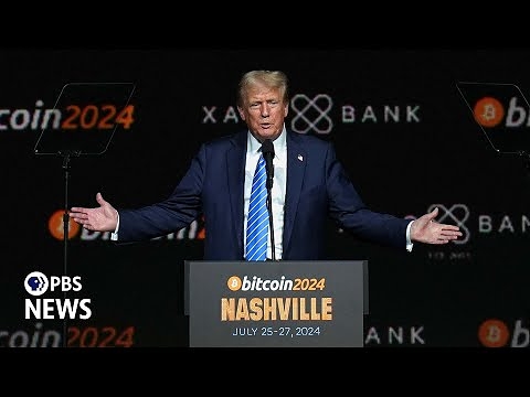 WATCH: Trump calls on U.S. to embrace cryptocurrency at Bitcoin conference in Nashville