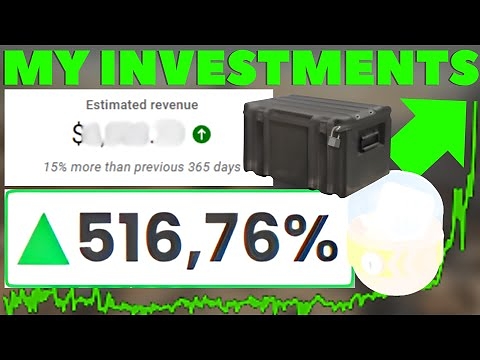 My Investments For CS2 Investing + How Much I Make From Youtube