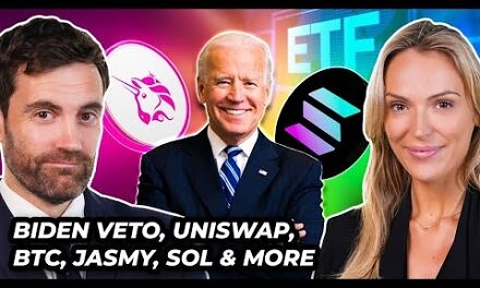 Crypto News: Biden Vetoes Bill, BTC, Solana ETF, JASMY & MORE!