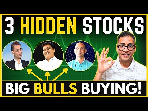 3 Hidden Stocks bought by BIG Investors -Time to BUY? Rahul Jain Analysis #rahuljainfinance #stocks