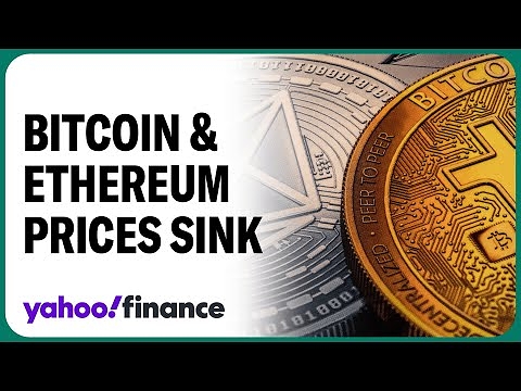 Bitcoin, ethereum prices sink amid global sell-off