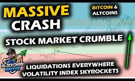 ALL MARKETS CRASHING, Bitcoin Price Chart and Altcoin Market Succumb to Stock Market, VIX Surges