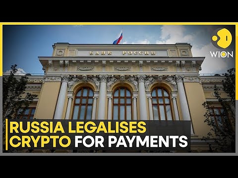 Russia to allow crypto for payments in International Trade | WION