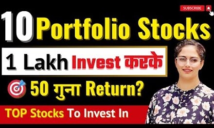 1 Lakh Rs. Portfolio | 10 Best Stocks ✅ Best Portfolio For The Year Of 2024 | Diversify Knowledge