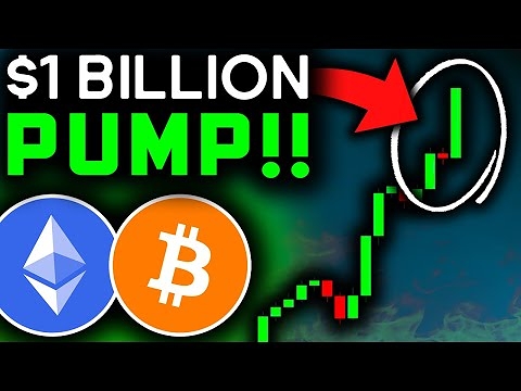 BITCOIN BULL RUN CONFIRMED ($1 Billion Pump)!!! Bitcoin News Today & Ethereum Price Prediction!