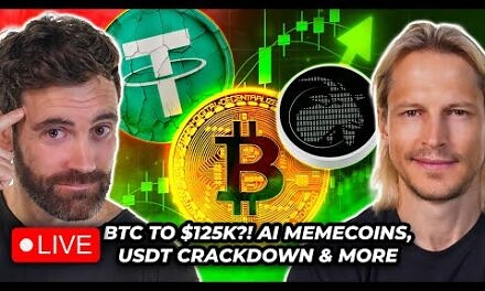 Crypto News: BTC to $125k?! Hot AI Memecoins, USDT Crackdown & More