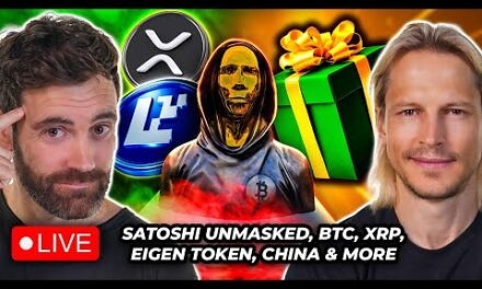 Crypto News: Satoshi Unmasked, XRP, EIGEN, China FOMO, Giveaway & More!