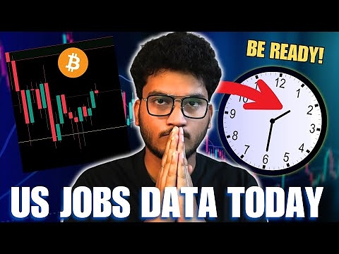 MARKETS FLAT BEFORE US JOBS DATA TODAY | BE READY | BITCOIN CRYPTO MARKET UPDATE