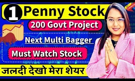 बस 1 पेनी शेयर देख लो | Best Penny Stock 2025 | With Over 200 Govt Schemes | जलदी देखो शेयर | Live