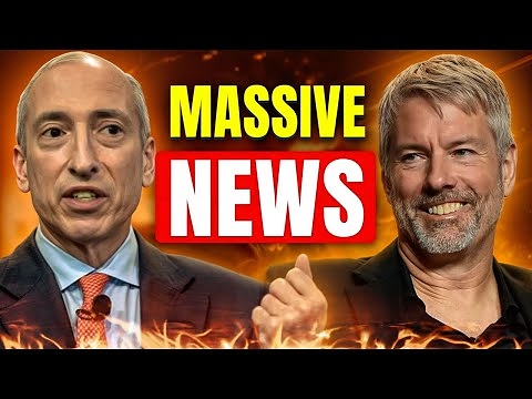 MASSIVE CRYPTO NEWS – Gary Gensler Is DONE! (Michael Saylor Speaks Out)