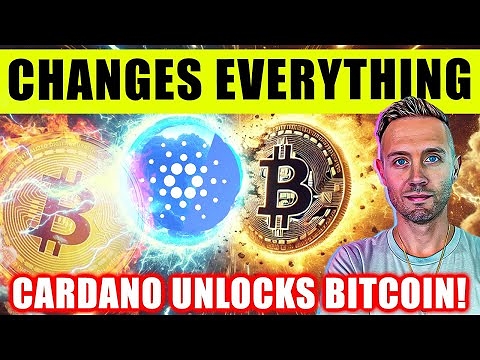 CARDANO Just Changed Everything! BITCOIN Holders NEED to Know This!