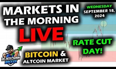 MARKETS in the MORNING, 9/18/2024, FED CUT DAY, Bitcoin $60,100, DXY 100, Gold $2,577