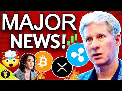 Ripple's Chris Larsen Drops $10M XRP Bombshell on Kamala Harris! Central Bank Bitcoin FUD!