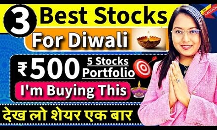 जलदी देखे Best 3 Shares For Diwali 2024 | I'm Buying This 5 High Return Shares Under ₹500 | LIVE