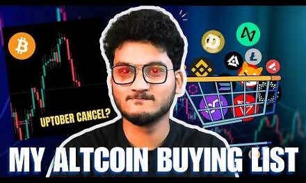 MY ALTCOIN BUYING ZONES | UPTOBER IS CANCELLED? | BITCOIN CRYPTO MARKET UPDATE