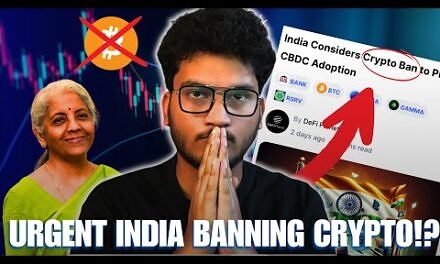 URGENT – INDIA BANNING CRYPTO FOR CBDC? | BITCOIN CRYPTO MARKET UPDATE