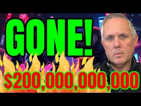 BREAKING CRYPTO NEWS – $200,000,000,000 GONE! ARE WE HEADED FOR TROUBLE?!