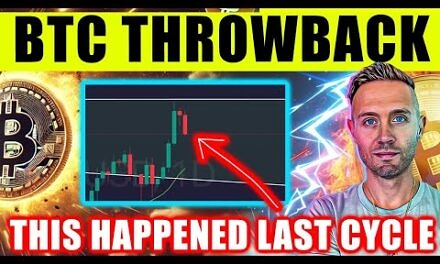 Bitcoin Hits THROWBACK ZONE! This SPARKED Last Bull Market!