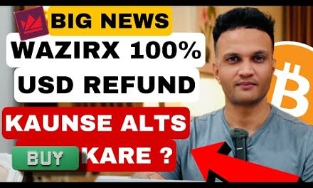 CRYPTO COINS TO BUY IN THIS DUMP || BIG WAZIRX UPDATE – 100% REFUND