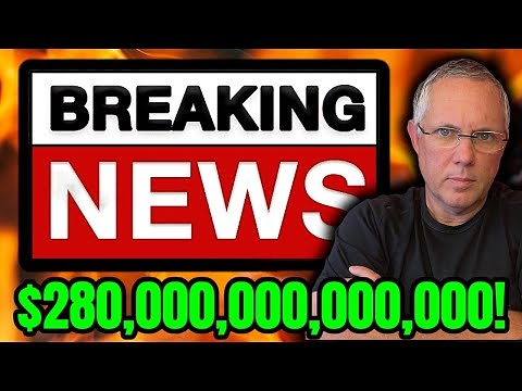 $280,000,000,000,000! BREAKING CRYPTO NEWS! THIS IMPACTS YOU!