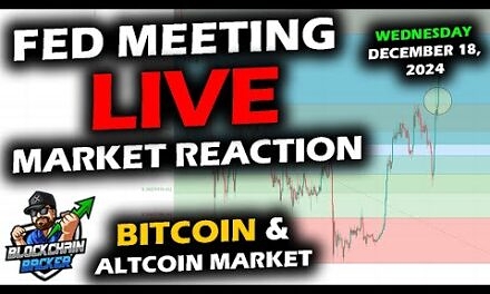 LIVE Market REACTION to RATE CUT with Bitcoin, Altcoins and Stock Market with Federal Reserve FOMC