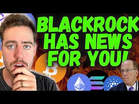 BITCOIN – BLACKROCK HAS NEWS FOR YOU!