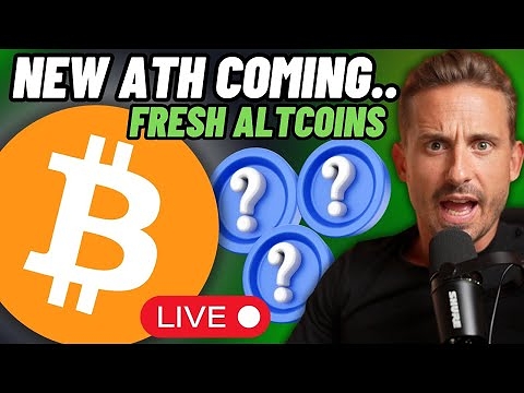 BITCOIN AND ALTCOINS LIVE TRADING! (Why New ATH Is Coming..)