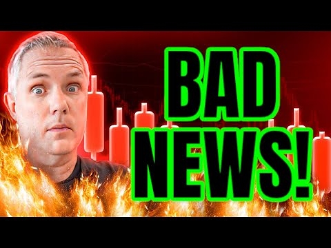 BREAKING CRYPTO NEWS! WE GOT BAD NEWS TODAY! WHAT IS GOING TO HAPPEN TO CRYPTO NOW?!