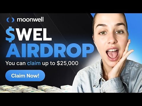 MOONWELL FINANCE | Crypto Airdrop | Claim $25,000 $WELL