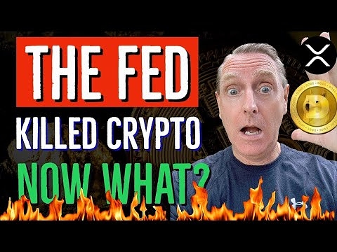 THE FED CRASHED XRP! CRYPTOCURRENCY LATEST NEWS & PRICE PREDICTIONS!