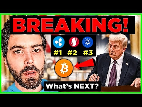 BREAKING: Trump signs BIG Bitcoin Executive Order (Top 4 Crypto Coins)