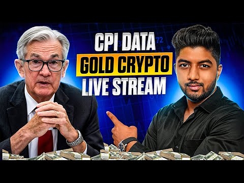 15 Jan | Live Market Analysis for Gold and Crypto | CPI DATA