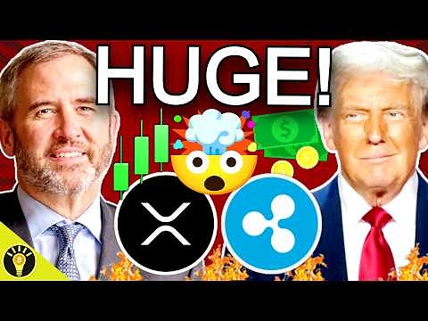 HUGE XRP NEWS! RIPPLE CEO TALKS DONALD TRUMP CRYPTO BULL MARKET!