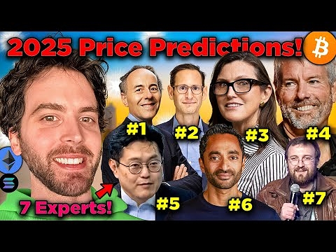 7 Crypto Experts Predict Bitcoin's TOP in 2025 (Solana & Ethereum)