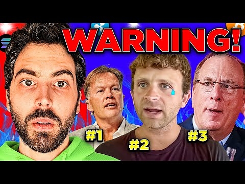 3 Experts Issue HUGE WARNING To Crypto Holders!