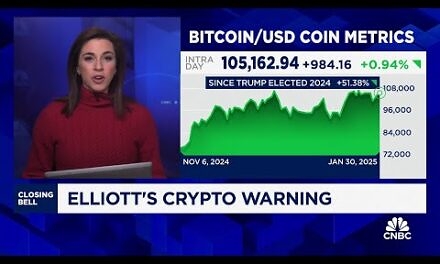 Hedge fund Elliot warns investors of crypto bubble collapse, reports say