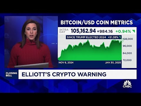 Hedge fund Elliot warns investors of crypto bubble collapse, reports say