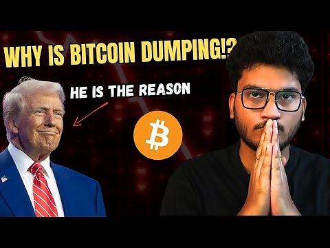 BITCOIN DUMP REASON? | TRUMP EFFECT PULLSBACK MARKET | CRYPTO MARKET UPDATE