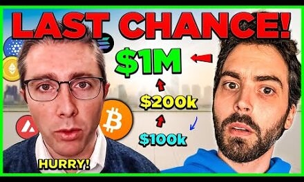 This is LITERALLY Your Last Chance To Buy Bitcoin Under $100k!