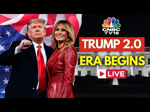 Donald J Trump Inauguration LIVE: Trump Swearing-In Ceremony | $MELANIA Cryptocurrency | MAGA | N18G