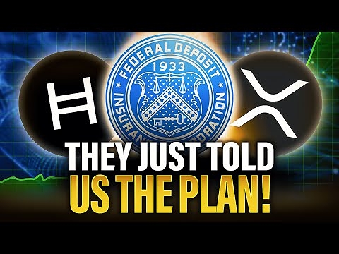 The FDIC Just Confirmed The Plan | XRP & HBAR Holders MUST Watch!