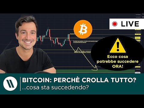 BITCOIN, CRYPTO: NEWS e ANALISI DI MERCATO | CROLLA TUTTO? CHE SUCCEDE?