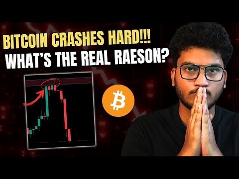 BITCOIN HUGE DUMP! – WHAT'S THE REASON FOR CRYPTO CRASH | CRYPTO MARKET UPDATE