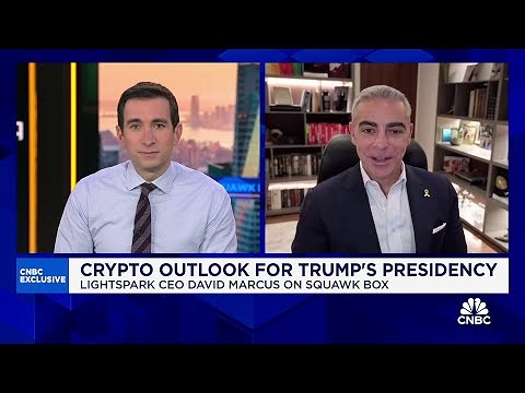 Lightspark CEO David Marcus: It's a brand new day for crypto in America