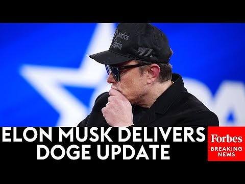 BREAKING NEWS: Elon Musk Delivers His 'DOGE Update' One Month Since Trump Retook The White House