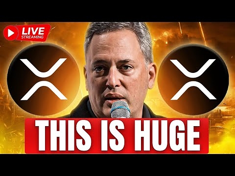 BREAKING: Crypto Czar Speaks LIVE! HUGE XRP NEWS!