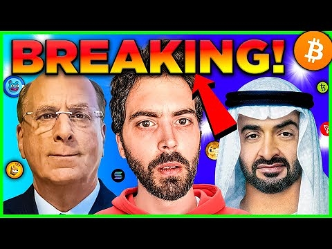 ABU DHABI & BLACKROCK HUGE BITCOIN NEWS! (7 CRYPTO COINS)